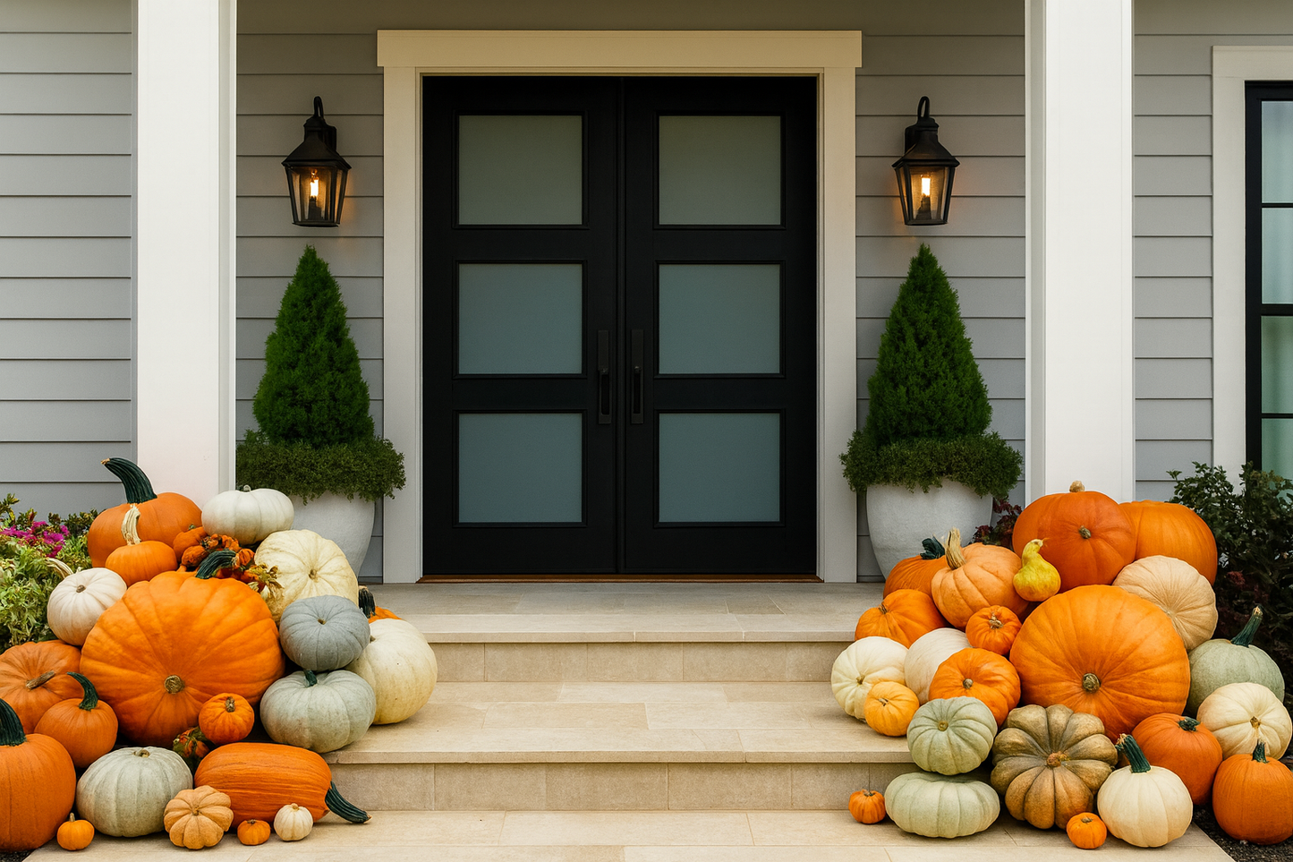 The Showstopper Porch – chic, elevated, and abundant
